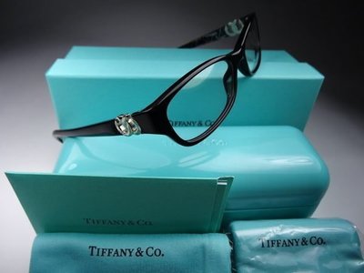 信義計劃 眼鏡 TIFFANY & Co. TF 2042 義大利製 橢圓框膠框 搭配項鍊墜子 eyeglasses