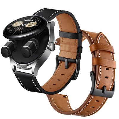華為 Huawei Watch Buds 智能手錶皮革錶帶