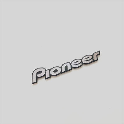 用於汽車音響喇叭裝飾金屬貼標先鋒 logo音響貼標 pioneer