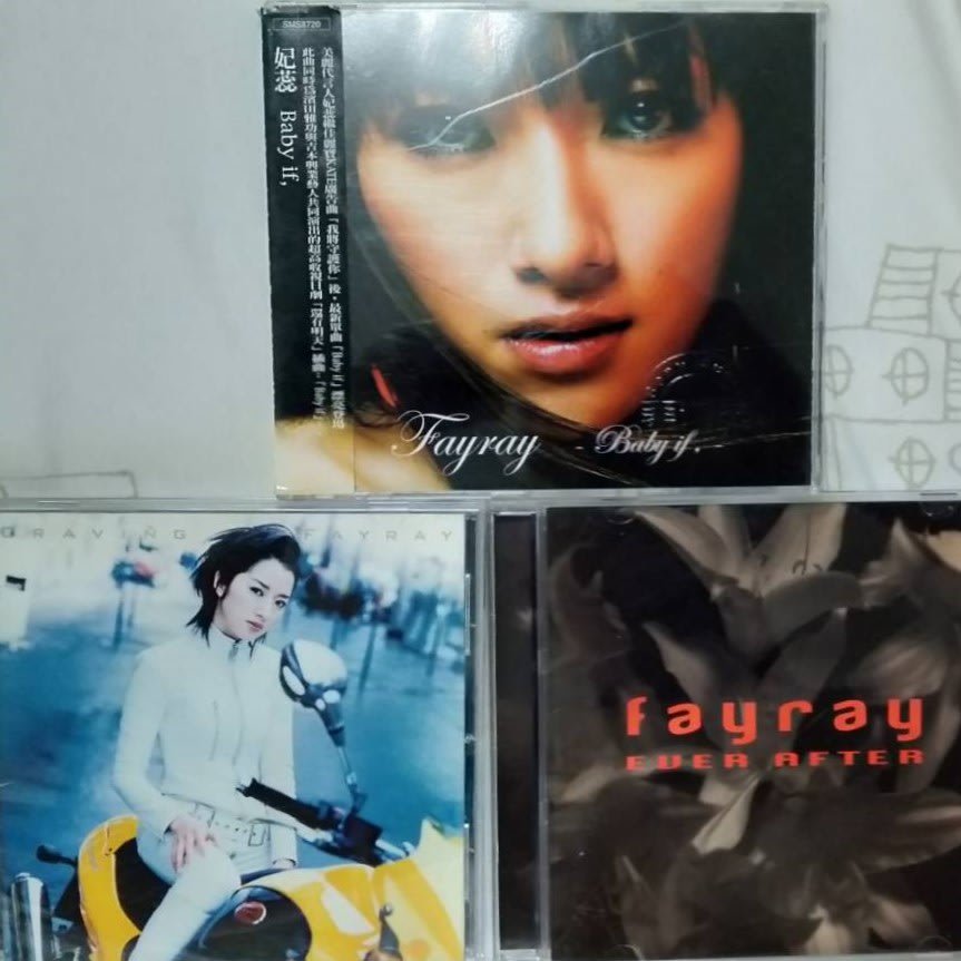 Fayray -『 CRAVING (1st)』『 EVER AFTER (2nd) 』『 Baby If , 』3CD