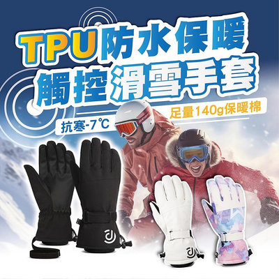【免運 抗寒零下7度】滑雪手套 保暖手套 防寒手套 登山手套 防水保暖手套 耐磨手套 滑雪 手套 D34009