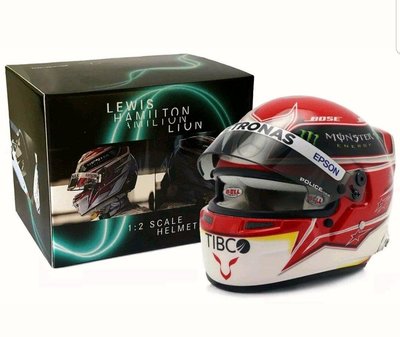 ☆正☆Mercedes AMG F1 Lewis Hamilton 2019 1:2 Helm Helmet Casque  Formel 1 RAR 安全帽