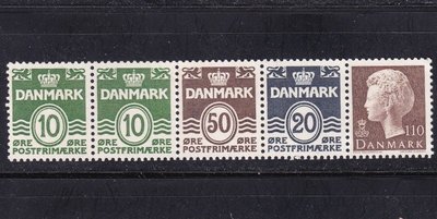 丹麥1970『瑪格麗特二世女王』新票