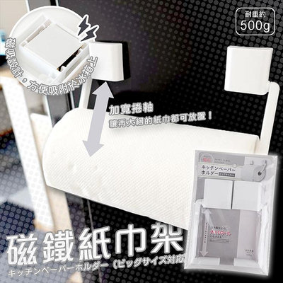 【寶寶王國】日本 SURUGA 磁鐵紙巾架 衛生紙架