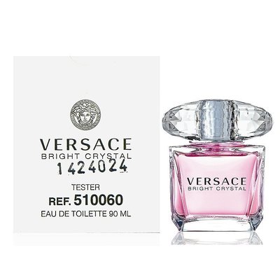 《尋香小站 》Versace Bright Crystal 香戀水晶 香水 90ML TESTER 包裝