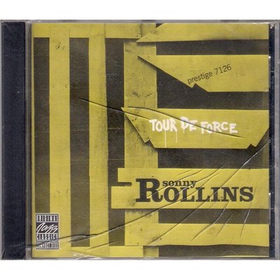【全新未拆，殼裂】Sonny Rollins 桑尼‧羅林斯：Tour De Force 強力之旅《歐版》