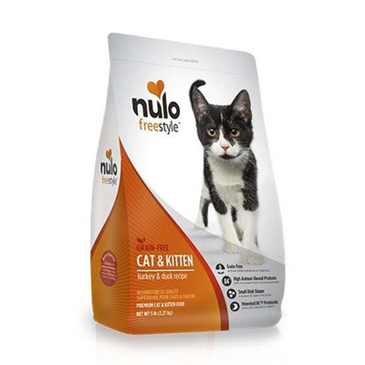 美國 紐樂芙 天然貓糧 貓飼料 12磅 專利益生菌 低升醣 低碳水 無穀 天然糧 貓糧 NULO