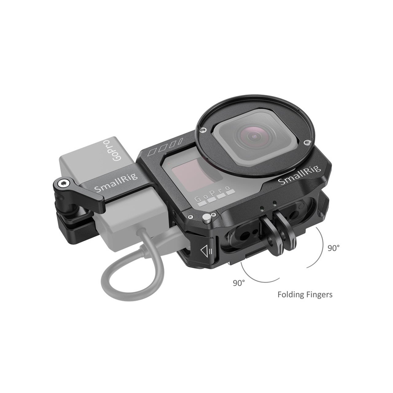 Smallrig Gopro Hero8 麥克風轉接承架支架金屬框架台南pqs Yahoo奇摩拍賣