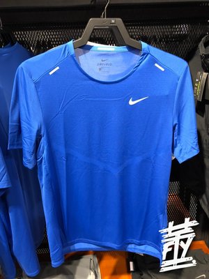 [飛董] Nike Dri-FIT Rise 365 排汗 運動 短T TEE 男裝 CZ9185-481 藍