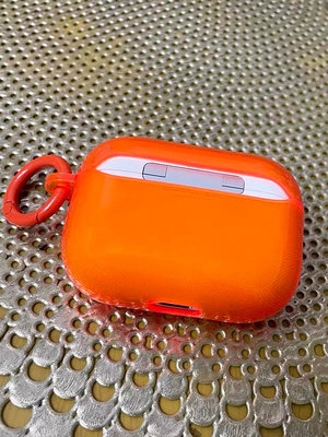 熒光橙AirPodsPro第二代耳機套AirPods3保護殼AirPods軟殼第三代華強北5代3代保護套