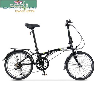 【熱賣精選】dahon大行20寸折疊自行車變速成年人學生男女式折疊單車HAT060
