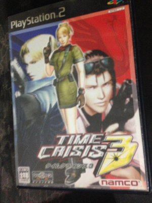 天空艾克斯 600免運 PS2 日版 TIME CRISIS3 火線危機3