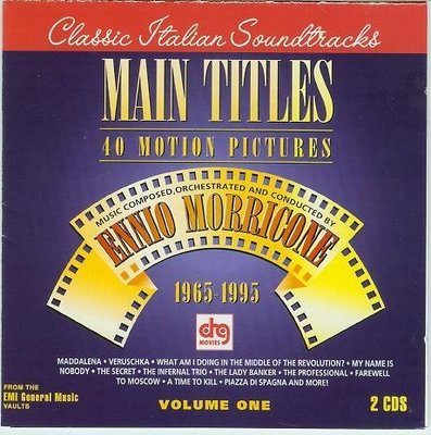 "Main Titles-vol.1-2CDs"- Ennio Morricone(37),美版