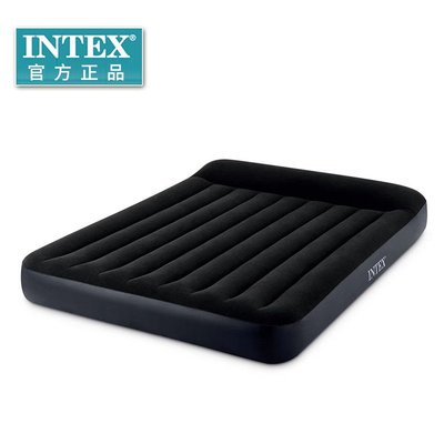 INTEX充氣床墊雙人氣墊床單人加大簡易便攜加厚內置枕頭充氣床