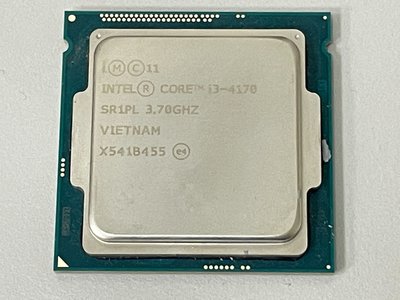 良品 LGA 1150 四代 Intel I3-4170 3.7G 2C4T 雙核四線 虛擬四核心 CPU