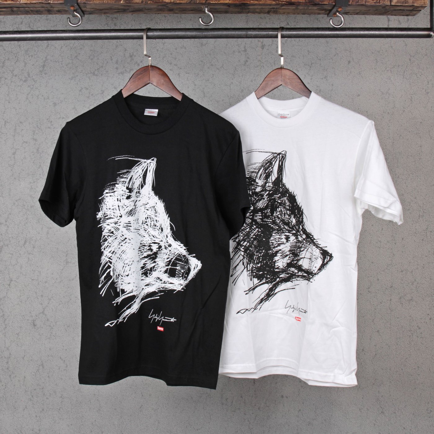 HYDRA】Supreme Yohji Yamamoto Scribble Wolf Tee 狼塗鴉【SUP455