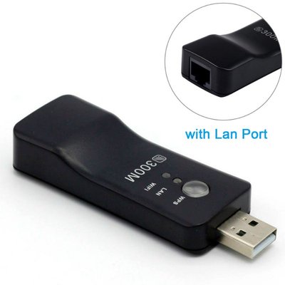 便攜USB網絡中繼器300M無線Wifi Repeater信號放大器擴展器UE01#嗨購