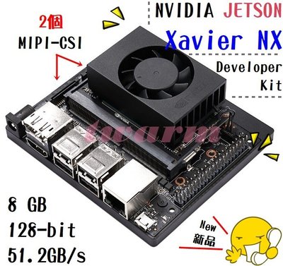 《德源科技》r)(預購) NVIDIA Jetson Xavier NX Developer Kit 開發套件