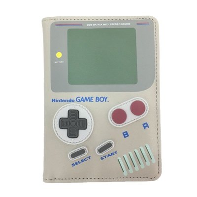 [現貨]遊戲機造型護照套 旅行登機牌卡位夾保護套Game Boy任天堂掌機周邊Nintendo趣味創意古怪交換生日禮品