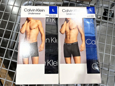 好市多代購～CALVIN KLEIN男彈性內褲3入組尺寸S-XL號