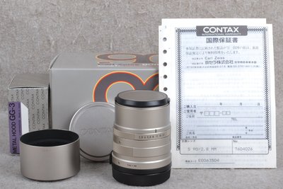 【品光攝影】 CONTAX Sonnar 90mm F2.8 T* Carl Zeiss G鏡 G90 FJ#60419