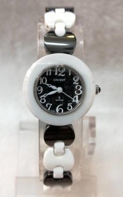 【 幸福媽咪 】網路購物、門市服務 ORIENT 東方錶 全新原廠公司貨 陶瓷女錶 HM5SC29S