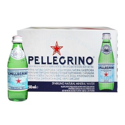 【小如的店】好市多線上代購~San Pellegrino 聖沛黎洛 天然氣泡水(250毫升x24瓶) 109326