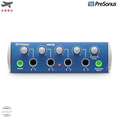 PreSonus 美國 HP4 4路 耳機 訊號分配 放擴大器 機 音樂團練錄音工作室 多人監聽 耳擴網路直播