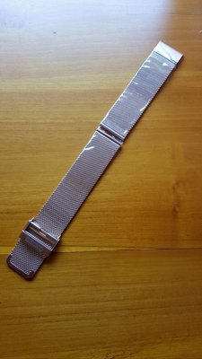 精工 SEIKO 米蘭款 鋼帶 錶帶更換 22mm 玫瑰金