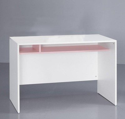 【風禾家具】HGS-466-9@EML系統板兒童粉色3.7尺書桌【台中市區免運送到家】兒童電腦桌 學生書桌 台灣製造傢俱