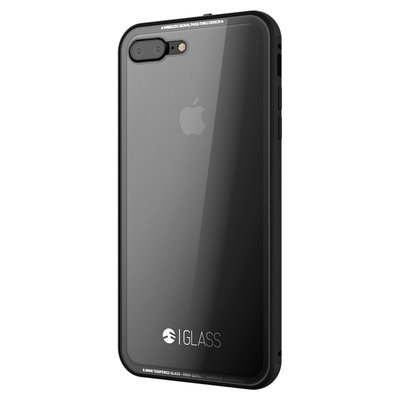 SwitchEasy iPhone7/7+/8/8+/X 7H玻璃手機殼 金屬保護殼 iphone8 plus 75海