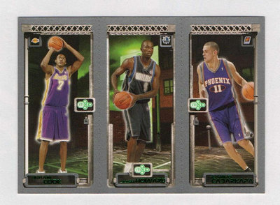 2003-04 Topps Matrix NBA Cook/HOWARD/Cabarkapa #134/138/127 RC