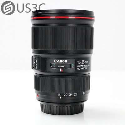 【US3C-桃園春日店】公司貨 佳能 Canon EF 16-35mm F4 L IS USM 超廣角變焦鏡頭 防塵防水滴 氟塗膜 4級防手震 二手鏡頭