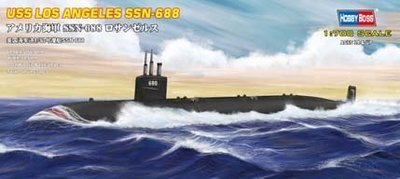 HOBBYBOSS 1/700 美國海軍洛杉磯號 核子動力攻擊 潛艇 SSN-688 (87014)
