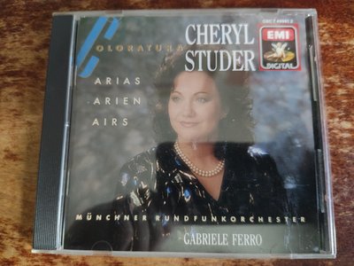 文本齋 Cheryl Studer Ferro Coloratura Arias 慕尼黑廣播管弦 EMI