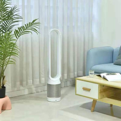 220v~小型無葉風扇家用靜音落地立式電風扇空氣循環塔扇冷暖~沁沁百貨
