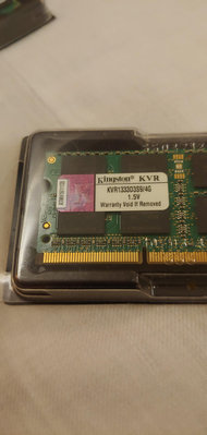 Kingston 金士頓 筆電用 DDR3 PC3 1333 4GB 4G 二手 2R×8