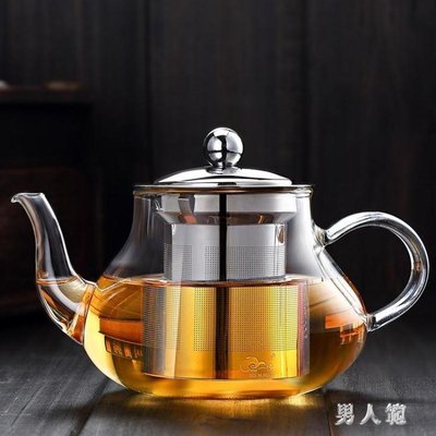 現貨熱銷-茶壺 煮紅茶的耐高溫玻璃可電燒煮水爐燒水壺小型復古玻璃壺泡茶 FR8596-