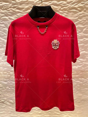 【BLACK A】LV 2024龍年限定 紅色短袖T恤 價格私訊