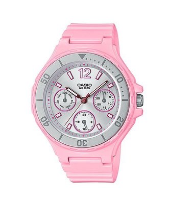 CASIO 手錶公司貨 潛水風格為概念的女性運動風錶款LRW-250H-4A2 防水100米LRW-200