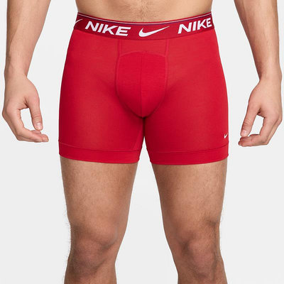 內褲Nike耐克官方男子速干平角內褲3條春季新款運動柔軟舒適HJ4582CK