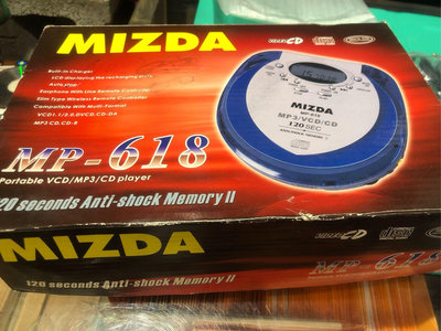 ［二手品］ MIZDA  MP-618 VCD、CD MP3 player 播放機