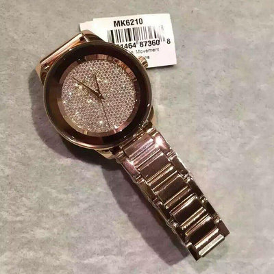 叮噹精品   Michael Kors MK手錶女士圓盤滿鑽時尚女錶MK6210 5996 5999 6209