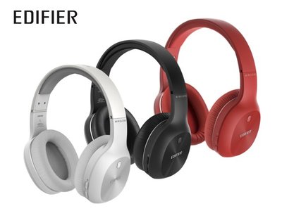 【官方授權公司貨EDIFIER 漫步者 W800BT PLUS 全罩式 藍牙 5.1 aptX 無線耳機 黑/白/紅 /