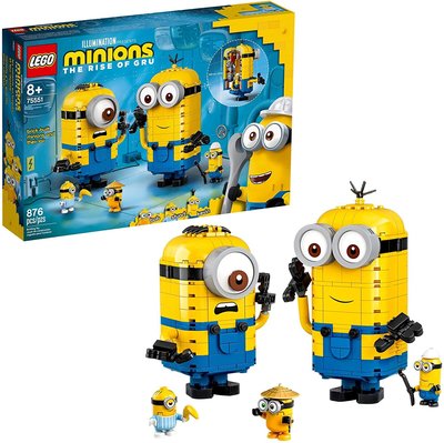 預購 LEGO 樂高 75551 小小兵 凱文與史都華的秘密實驗室 神偷奶爸 盒裝 生日禮 正版