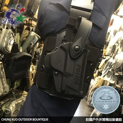 詮國 - Guarder 警星 女警用腿掛式防搶槍套 （MP9C） / G4-SWMP9C(E)