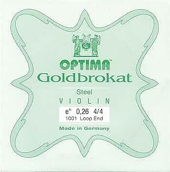 小叮噹的店-小提琴 (第一弦 E弦) 德國 LENZNER Goldbrokat LOOP 環狀 1001