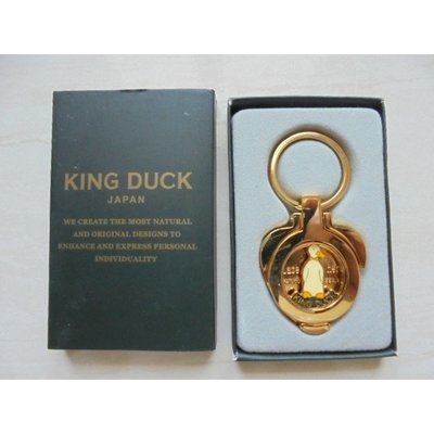 KING DUCK 鑲鑽鑰匙圈 專櫃正貨(2)