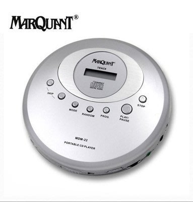 294【多多百貨】MARQUANT 便攜式 CD隨身聽 CD player播放機 CD-R/CD-RW 英語光碟