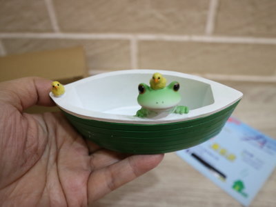 婕的店日本精品~日本帶回~療癒Copeau船上青蛙置物小皿